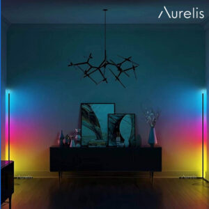 Aurelis edge kolorowa lampa narożna LED RGB (6)